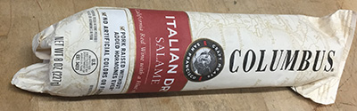 8 oz columbus salame